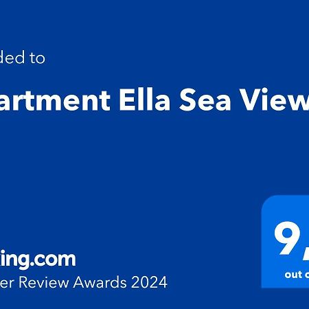 Apartment Ella Sea View โบล ภายนอก รูปภาพ