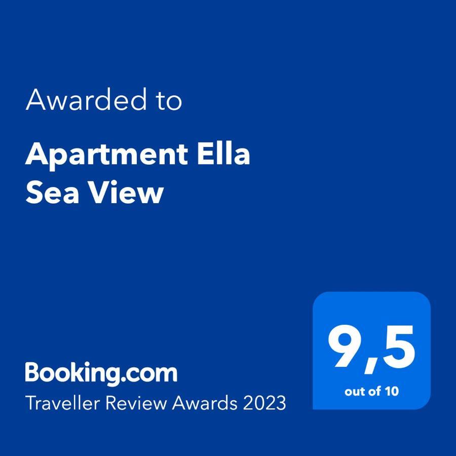 Apartment Ella Sea View โบล ภายนอก รูปภาพ